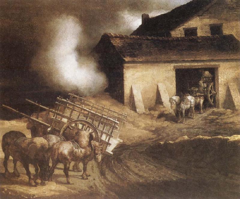 Theodore Gericault The Quicklime Works china oil painting image